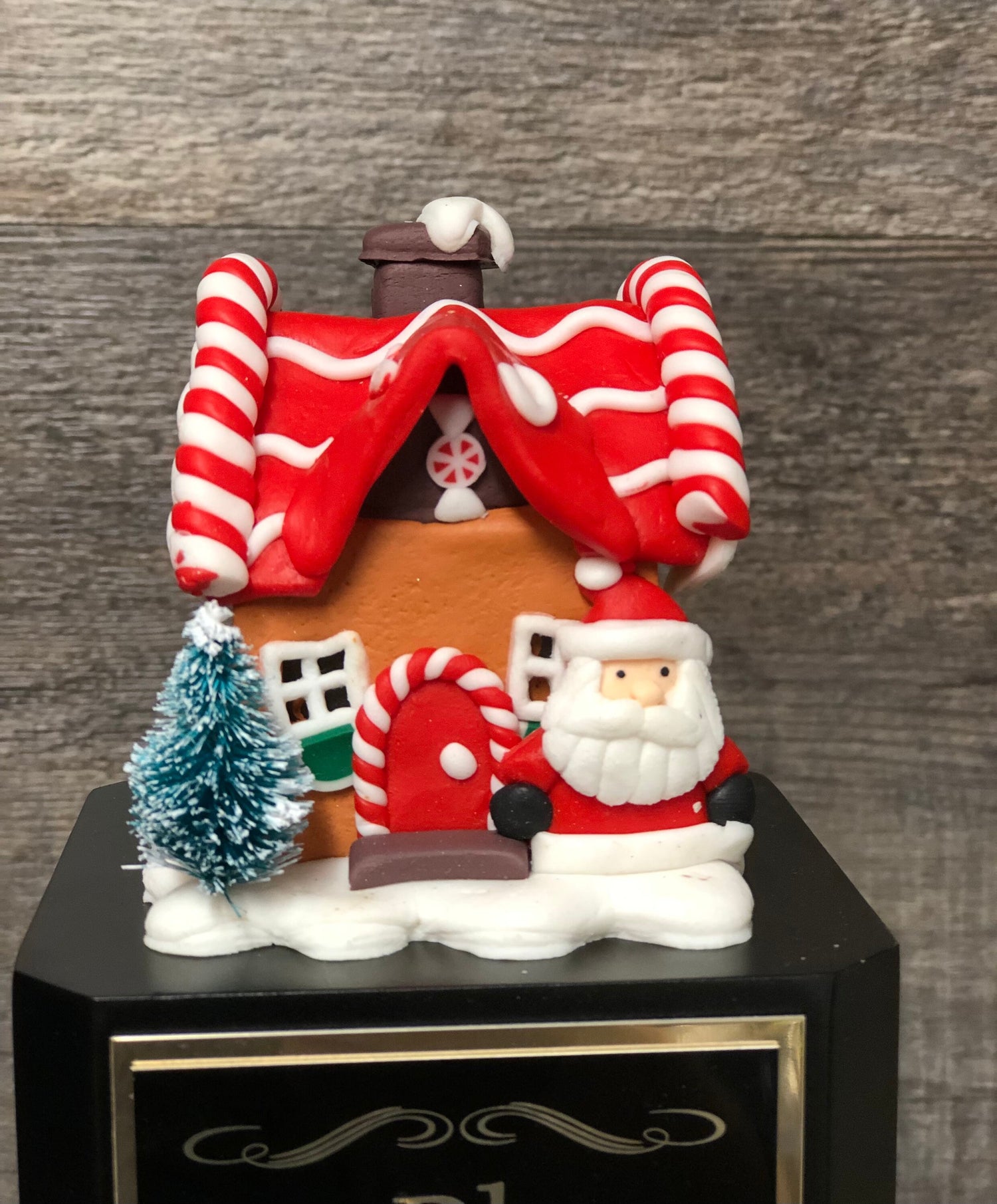 Gingerbread House Trophy Perpetual Christmas SANTA Cookie Decorating Bake Off Ugly Sweater Trophy Christmas Holiday Party Christmas Decor