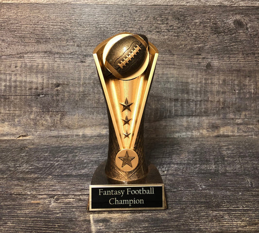 Fantasy Football Trophy Award 7.5" Trophy Fantasy Football League Champion Trophy Award Bragging Rights FFL Trophy Football League Champion