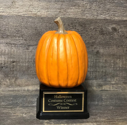 Halloween Trophy Realistic Pumpkin Carving Contest Costume Contest Winner Best Office Costume Contest Halloween Decor Dia De Los Muertos