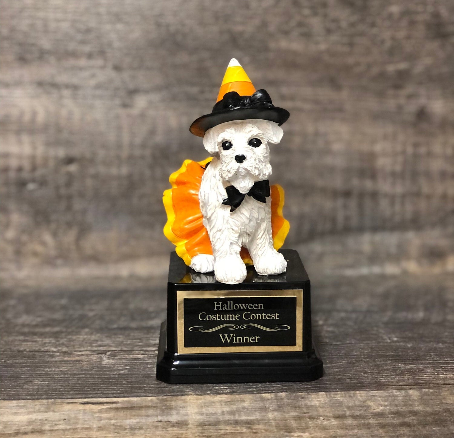 Halloween Trophy Dog Best Howl-O-Ween Costume Contest Pumpkin Carving Contest Scariest Costume Halloween Decor Trunk or Treat