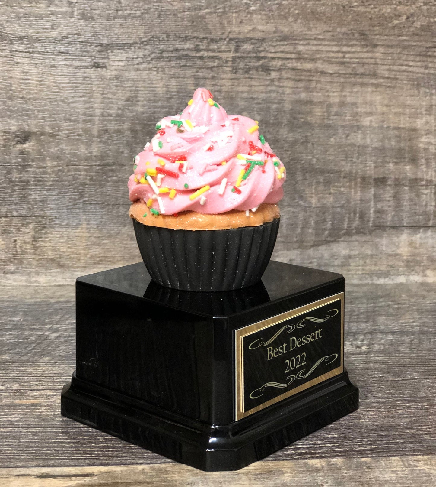 Cupcake Trophy Birthday Gag Gift Happy Birthday Dessert Bake Off Trophy Baking Competition Trophy Personalized Funny Trophy Adult Humor