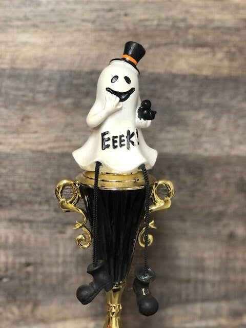 Halloween Trophy Pumpkin Carving Contest Winner Costume Contest Dangle Leg Ghost Halloween Decor Jack O Lantern Trunk Or Treat Pumpkin