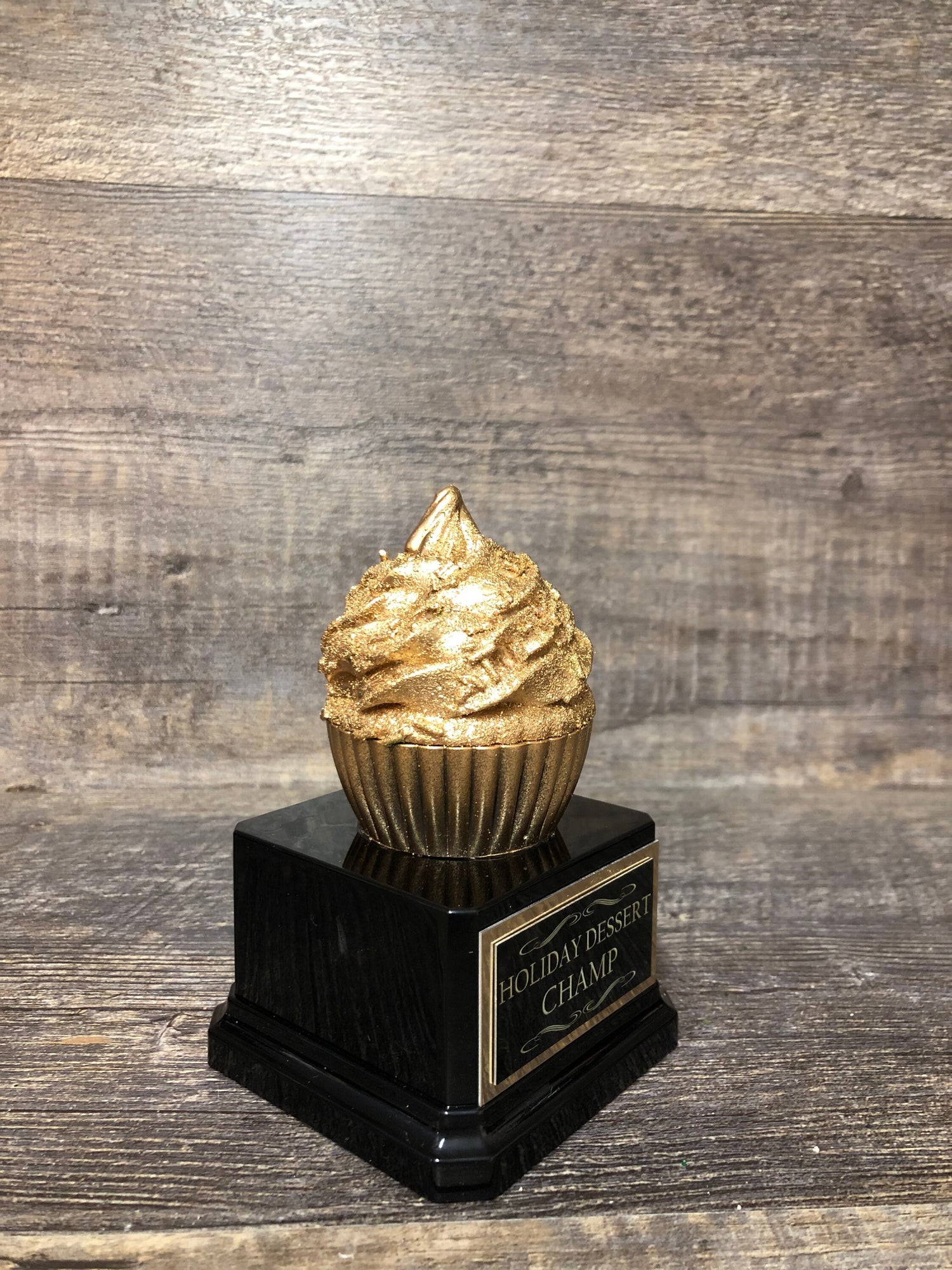 Golden Cupcake Trophy Bake Off Trophy Baking Competition Trophy Birthday Gag Gift Cupcake Dessert Trophy Funny Trophy Adult Humor