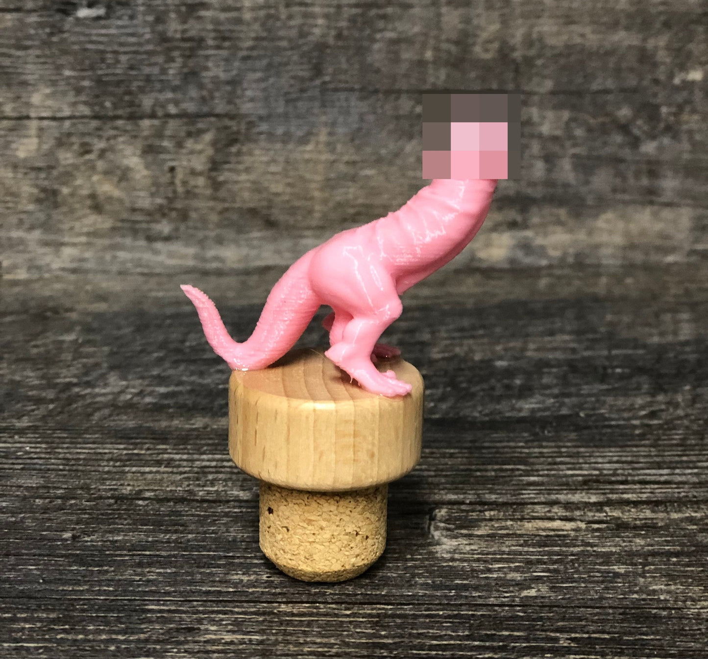 DICKASAURUS Wine Stopper Funny Novelty Mature Bottle Wine Cork Wine Stopper Gag Gift Christmas Stocking Stuffer Wine Lover Birthday Gift