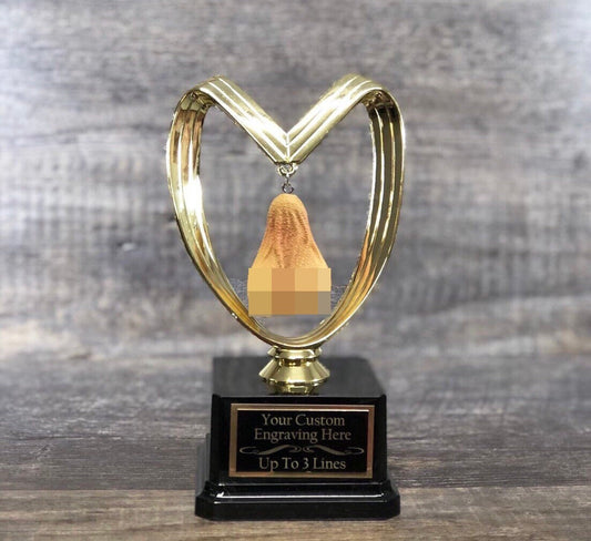 Fantasy Basketball Trophy Loser You Suck Balls Last Place FBL FBBL Trophy Basketball Madness Funny Trophy Adult Humor Gag Gift Testicle