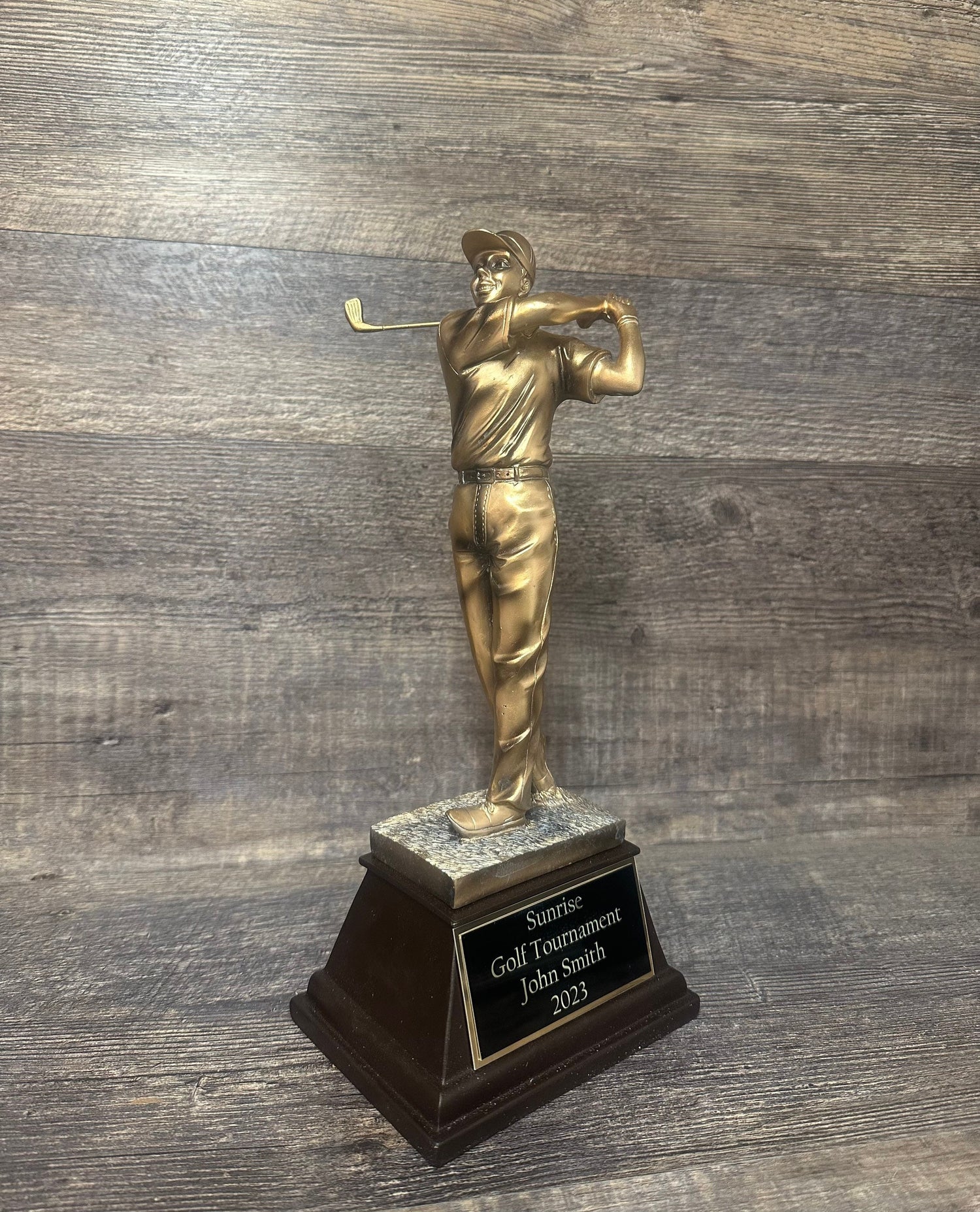 Large Golf Trophy Classic Golf Tournament Trophy Charity Event Trophy Hole In One Under Par Bragging Rights Best Score Guys Weekend Trip