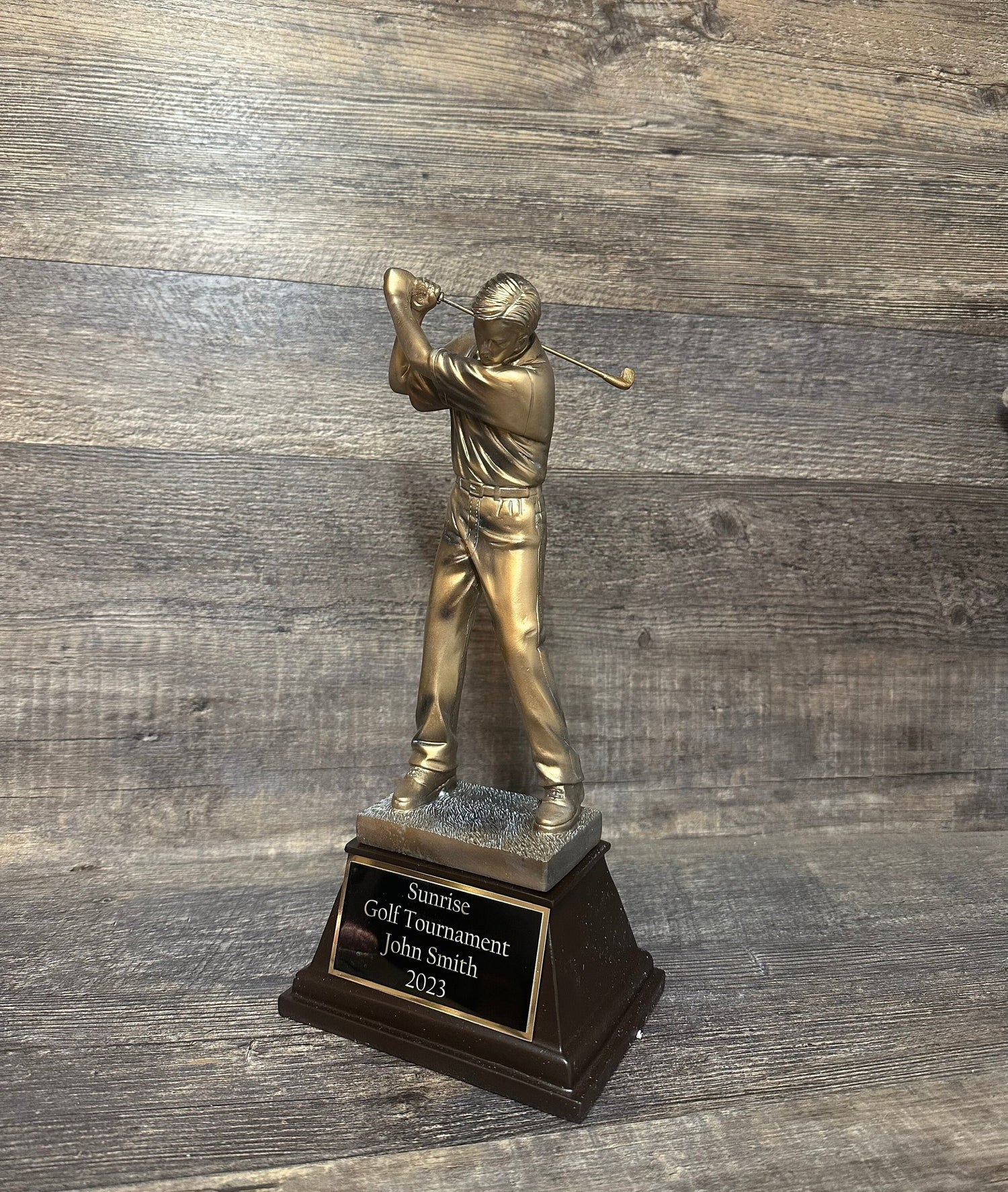 Large Golf Trophy Classice Golf Tournament Trophy Charity Event Trophy Hole In One Under Par Bragging Rights Best Score Guys Weekend Trip