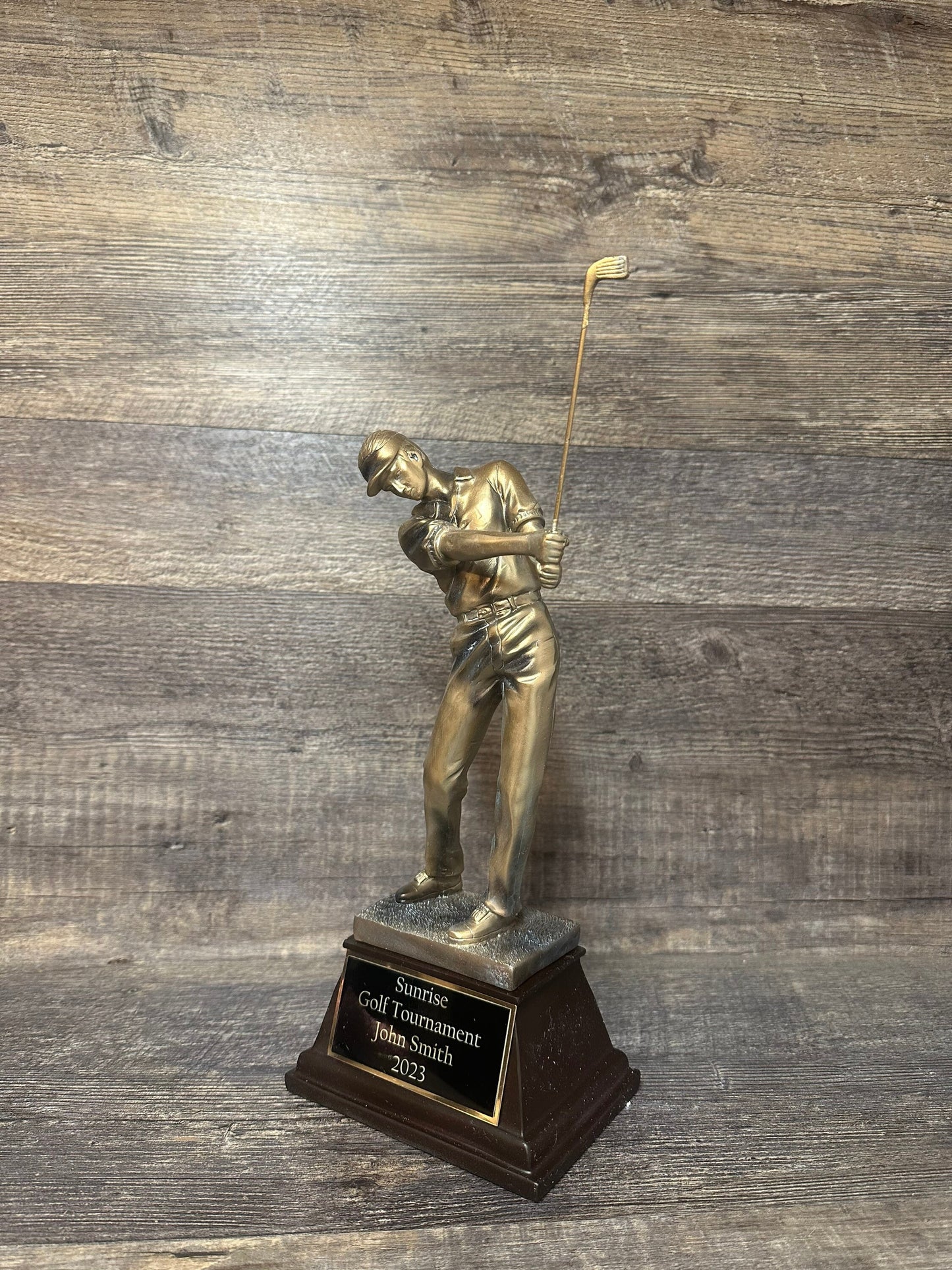 Large Golf Trophy Classic Golf Tournament Trophy Charity Event Trophy Hole In One Under Par Bragging Rights Best Score Guys Weekend Trip