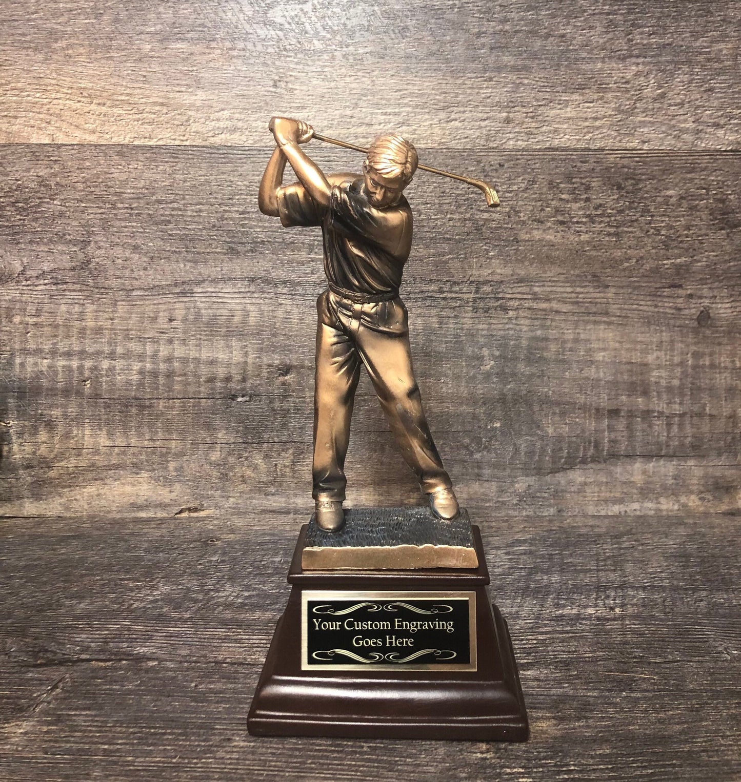 Classic Golf Trophy Tournament Trophy Golf Charity Event Trophy Hole In One Under Par Bragging Rights Best Score Guys Weekend Trip