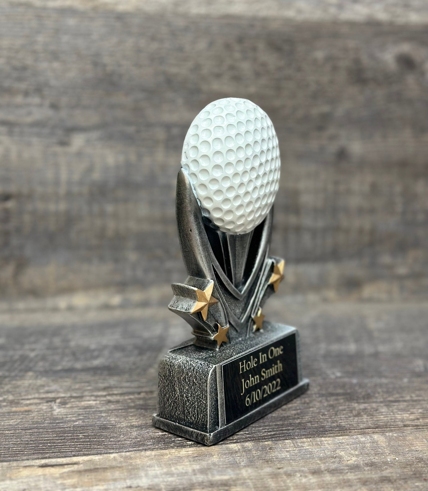 Golf Trophy Hole In One Trophy Tournament Trophy Classic Golf Charity Event Trophy Recognition Trophy Bragging Right Best Score Guys Weekend