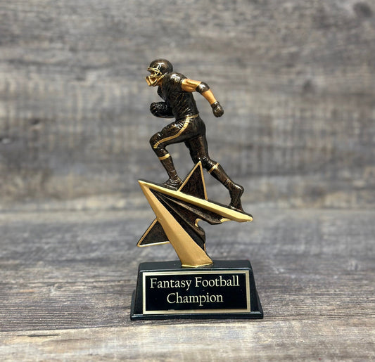 Fantasy Football Trophy League Trophy FFL Champ Champion Winner Fantasy League Sports Award Economy Award Free Engraving