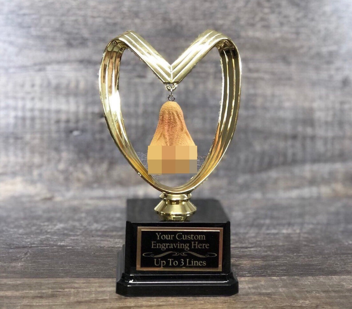 Loser Trophy You Suck Balls Testicle Trophy Last Place FFL Fantasy Football Sacko Trophy You've Got Balls Funny Trophy Adult Humor Gag Gift