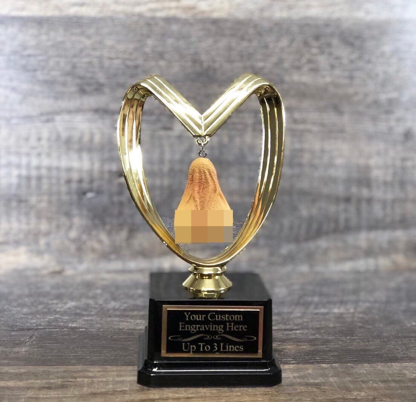 Soccer Trophy Loser Testicle Trophy You Suck Balls Last Place Sacko Trophy Funny Trophy Adult Humor Gag Gift Testicle Participation