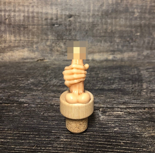 WANKER Funny Wine Stopper Funny Novelty Gift Bottle Cork Wine Stopper Gag Gift Wine Lover Birthday Gift Stocking Stuffer Secret Santa