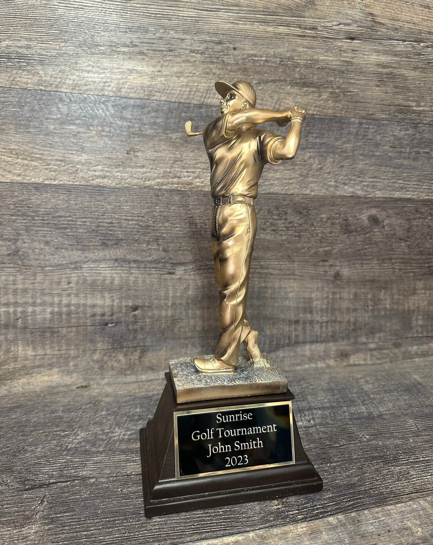 Large Golf Trophy Classic Golf Tournament Trophy Charity Event Trophy Hole In One Under Par Bragging Rights Best Score Guys Weekend Trip