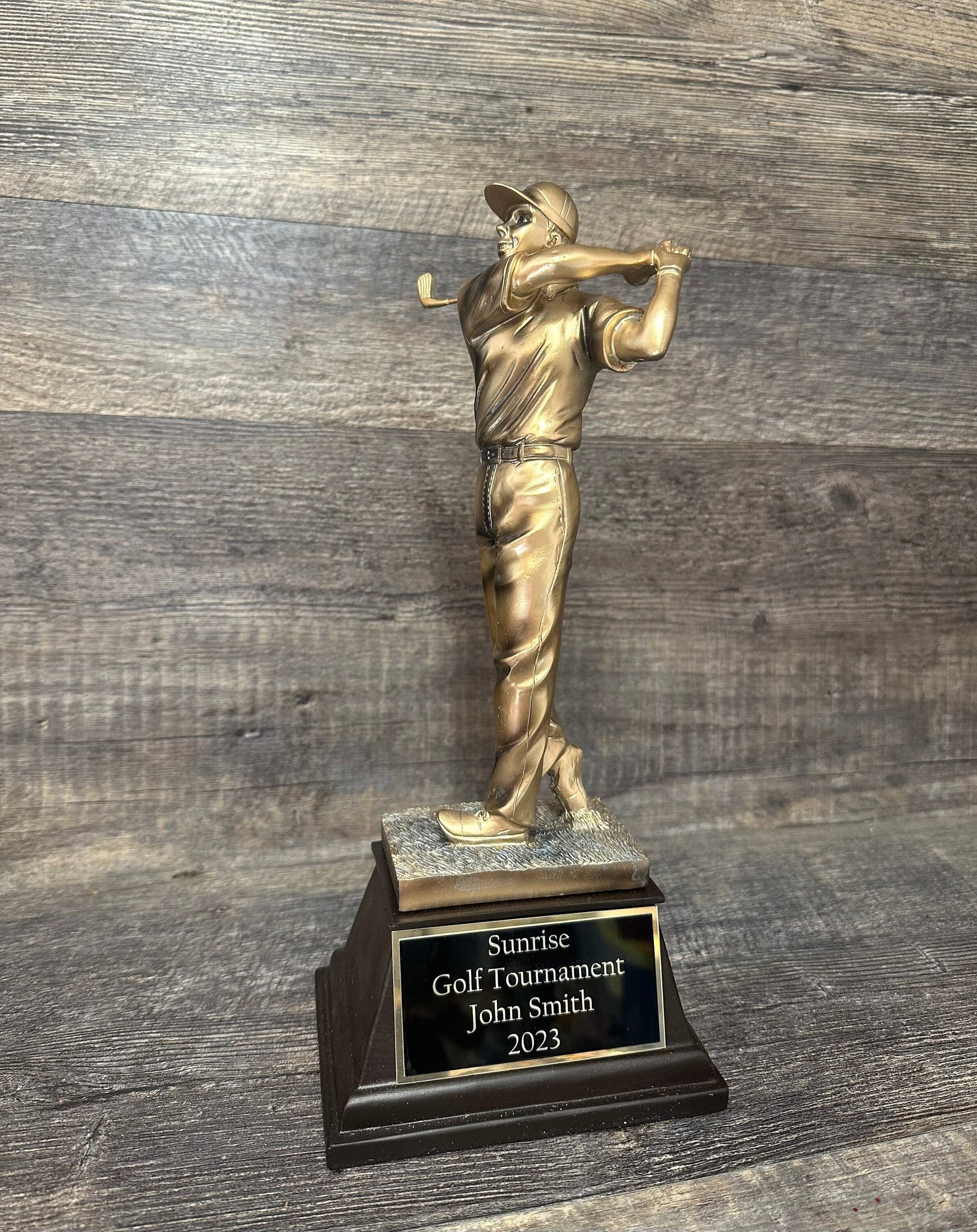 Large Golf Trophy Classic Golf Tournament Trophy Charity Event Trophy Hole In One Under Par Bragging Rights Best Score Guys Weekend Trip