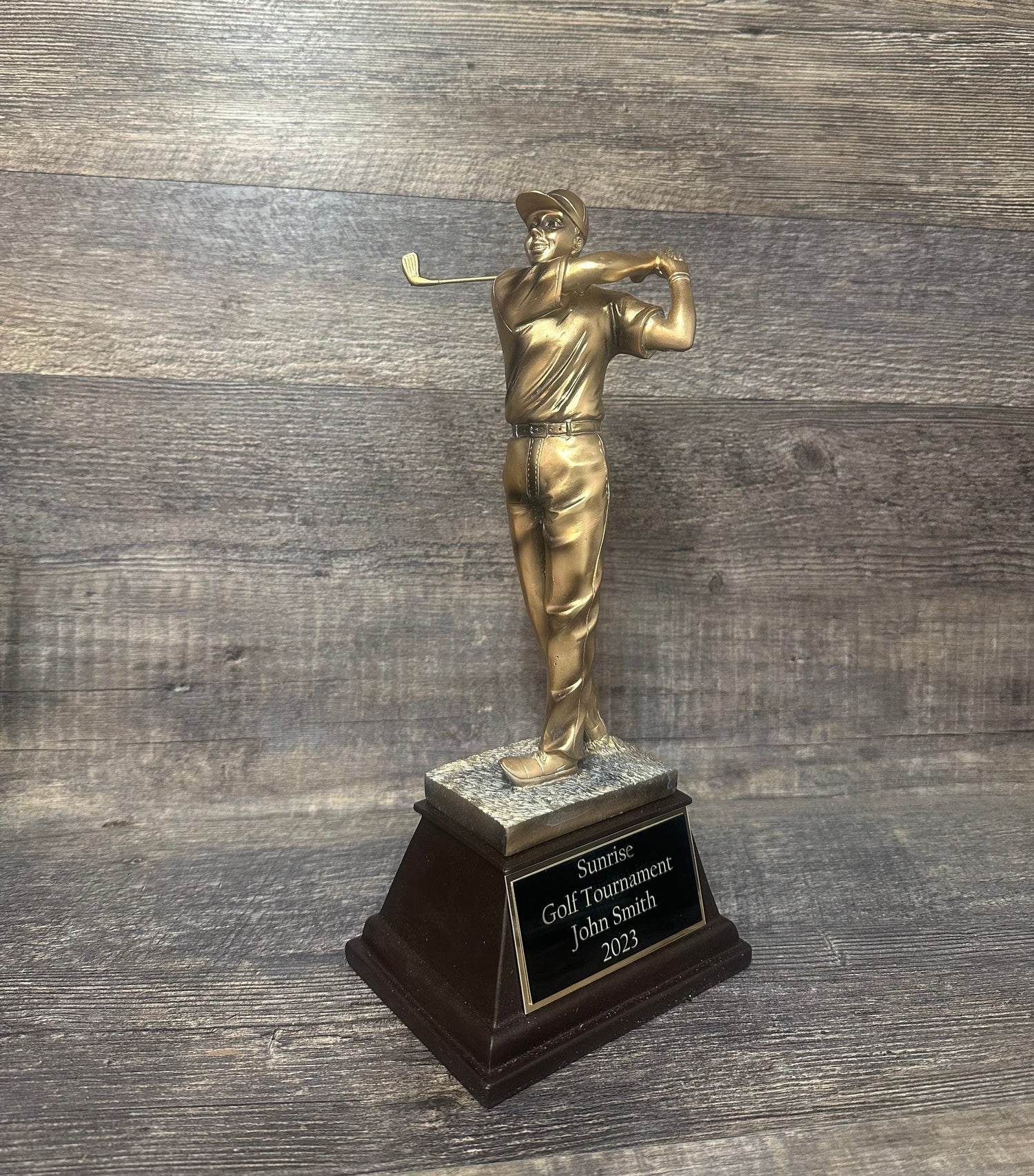 Large Golf Trophy Classic Golf Tournament Trophy Charity Event Trophy Hole In One Under Par Bragging Rights Best Score Guys Weekend Trip