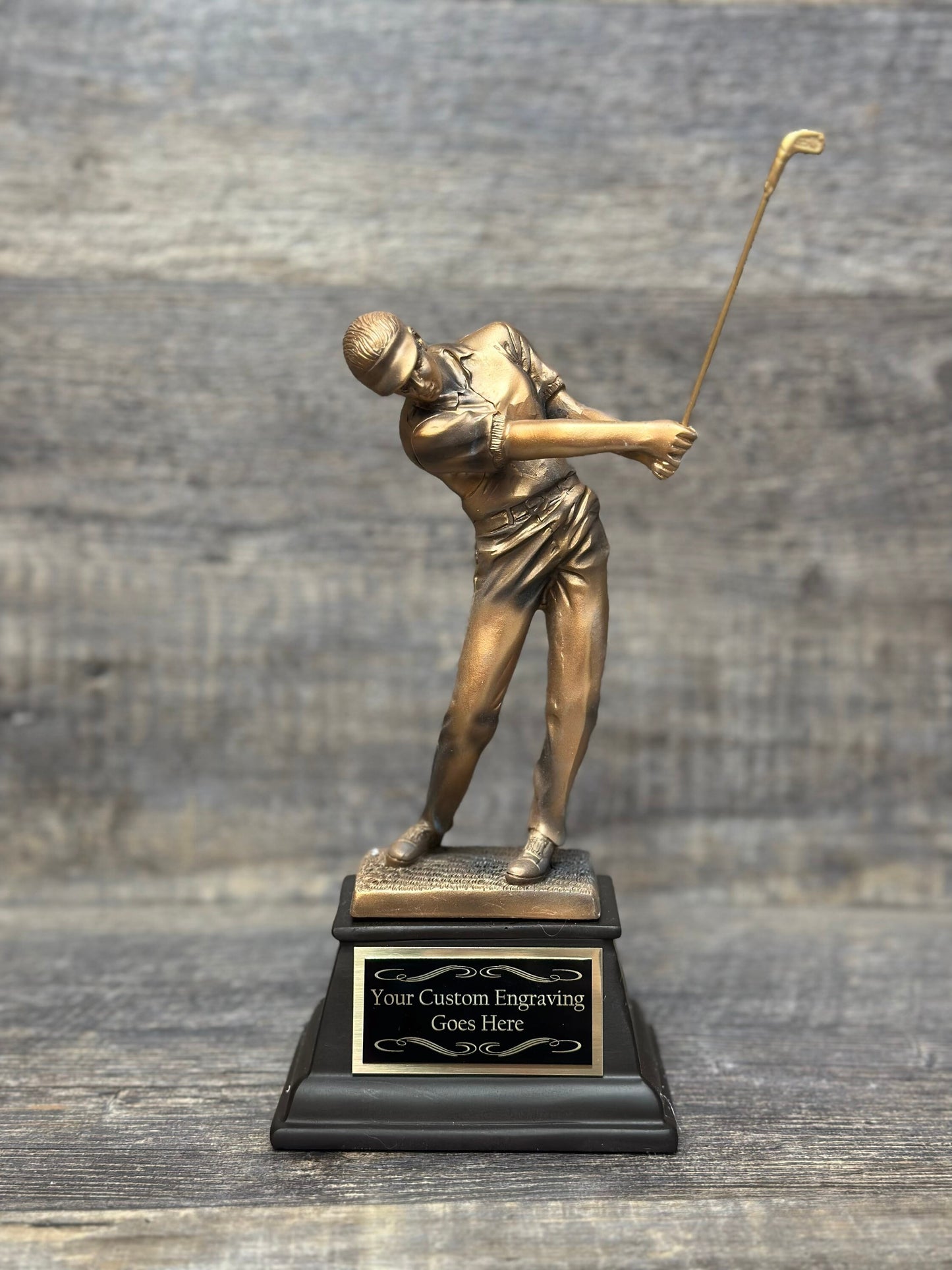 Classic Golf Trophy Tournament Trophy Golf Charity Event Trophy Hole In One Under Par Bragging Rights Best Score Guys Weekend Trip