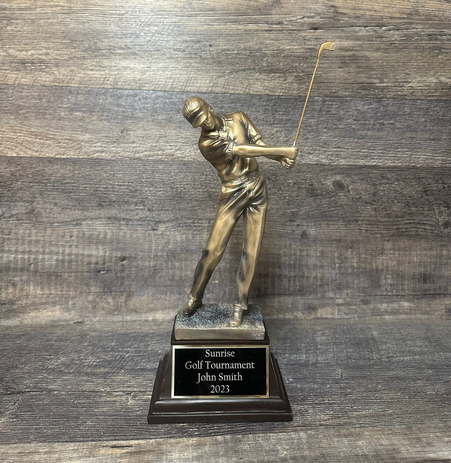 Large Golf Trophy Classic Golf Tournament Trophy Charity Event Trophy Hole In One Under Par Bragging Rights Best Score Guys Weekend Trip