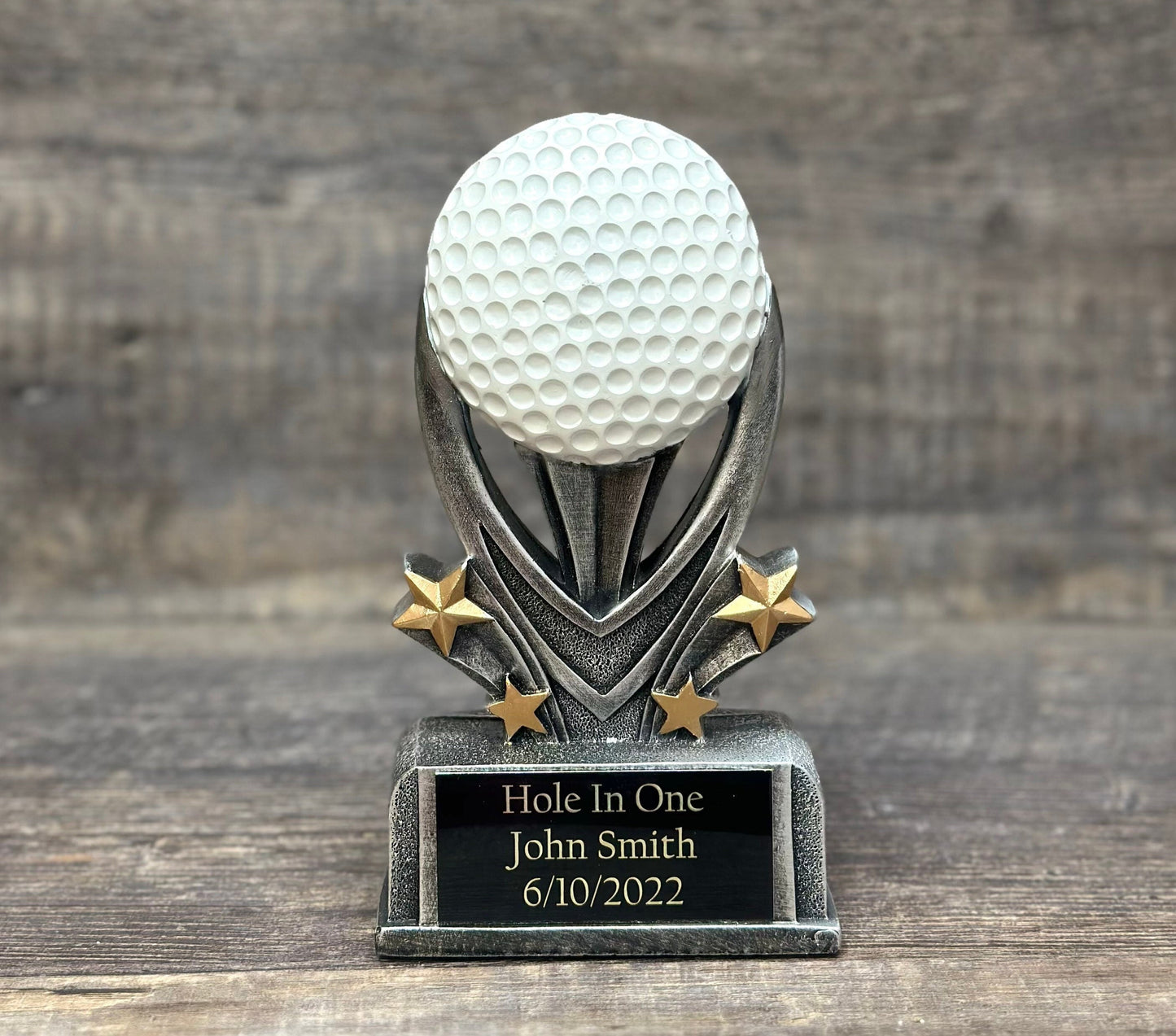 Golf Trophy Hole In One Trophy Tournament Trophy Classic Golf Charity Event Trophy Recognition Trophy Bragging Right Best Score Guys Weekend