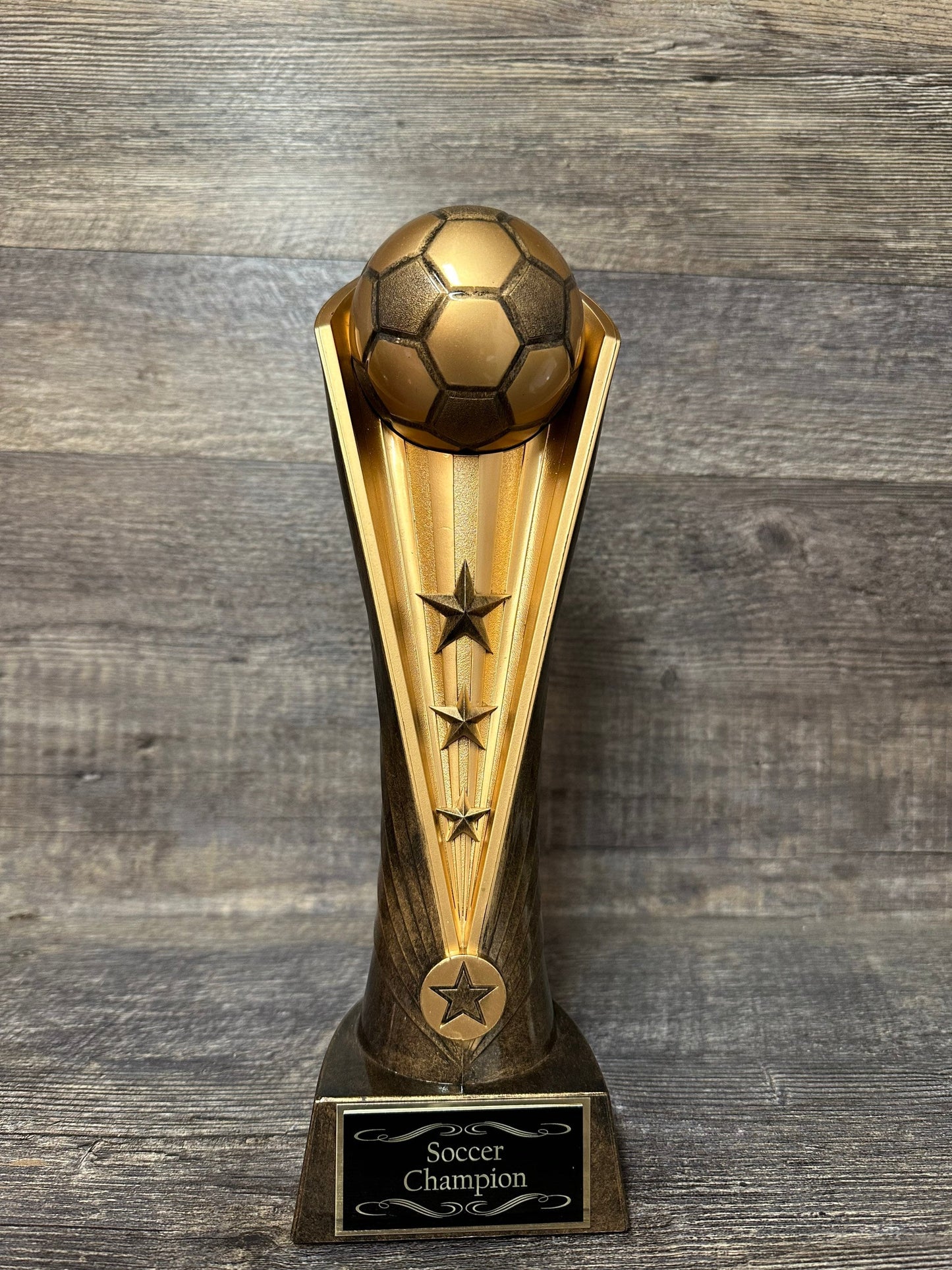 Soccer Trophy Fantasy Soccer 12" Trophy Champion Winner Fantasy League Custom Trophy Team Sports Award  Free Engraving