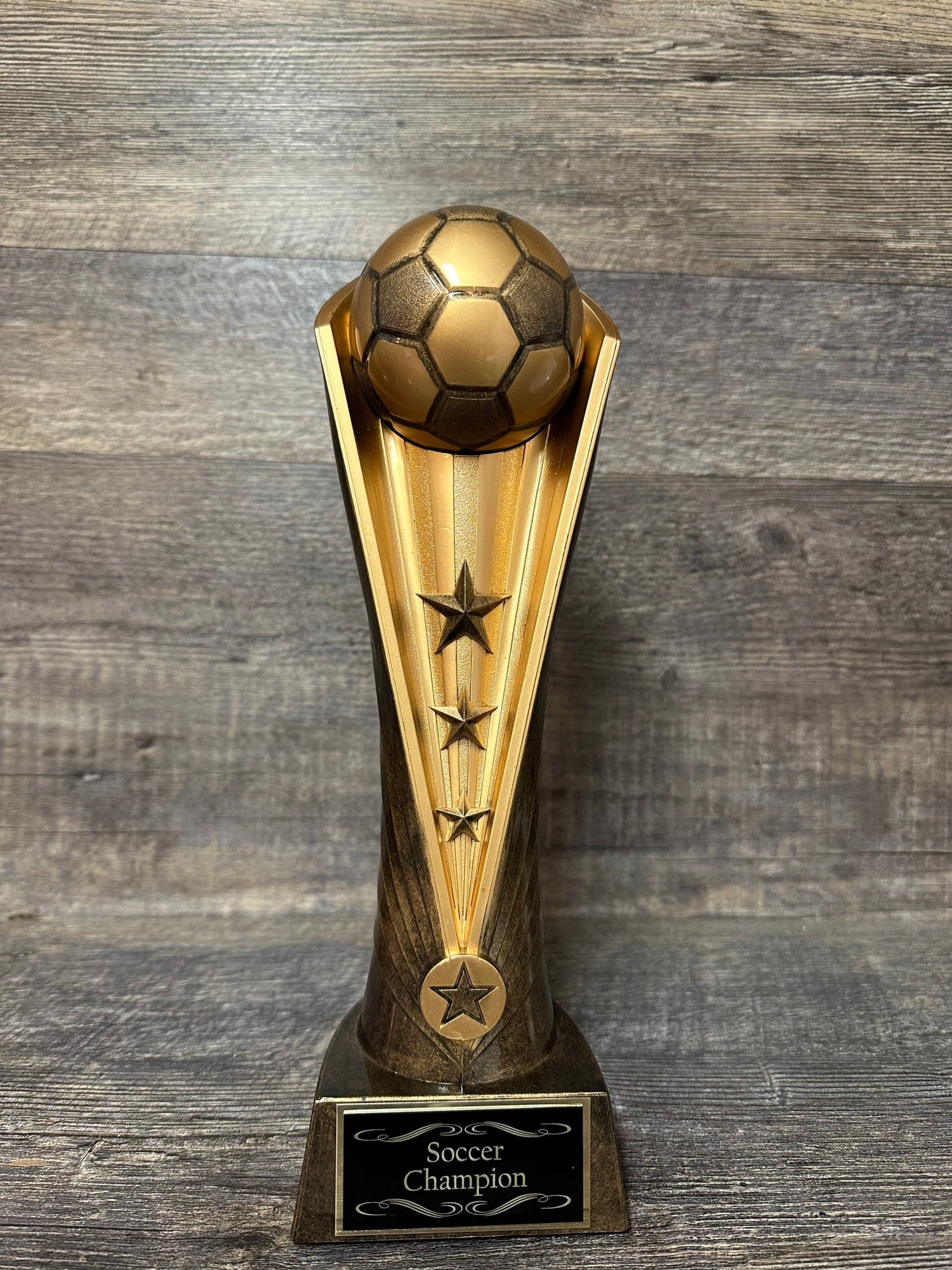 Soccer Trophy Fantasy Soccer 12" Trophy Champion Winner Fantasy League Custom Trophy Team Sports Award  Free Engraving
