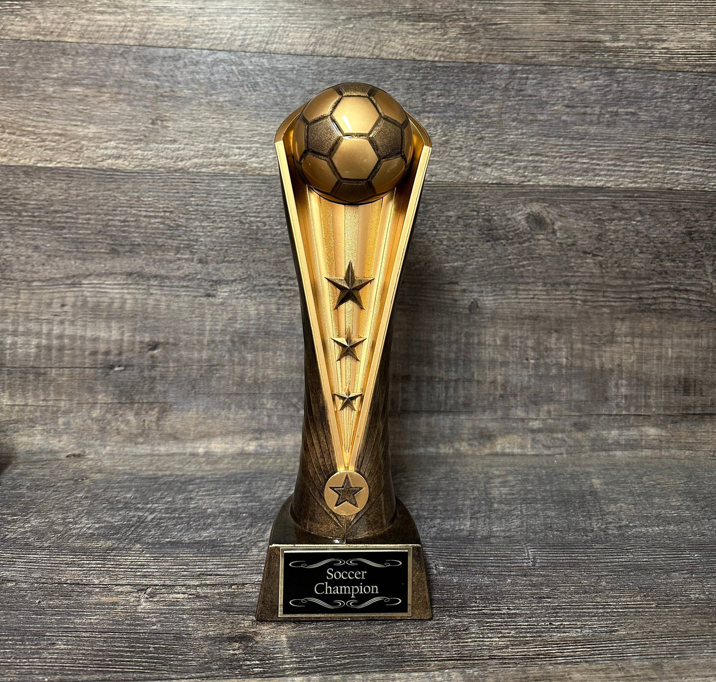Soccer Trophy Fantasy Soccer 12" Trophy Champion Winner Fantasy League Custom Trophy Team Sports Award  Free Engraving