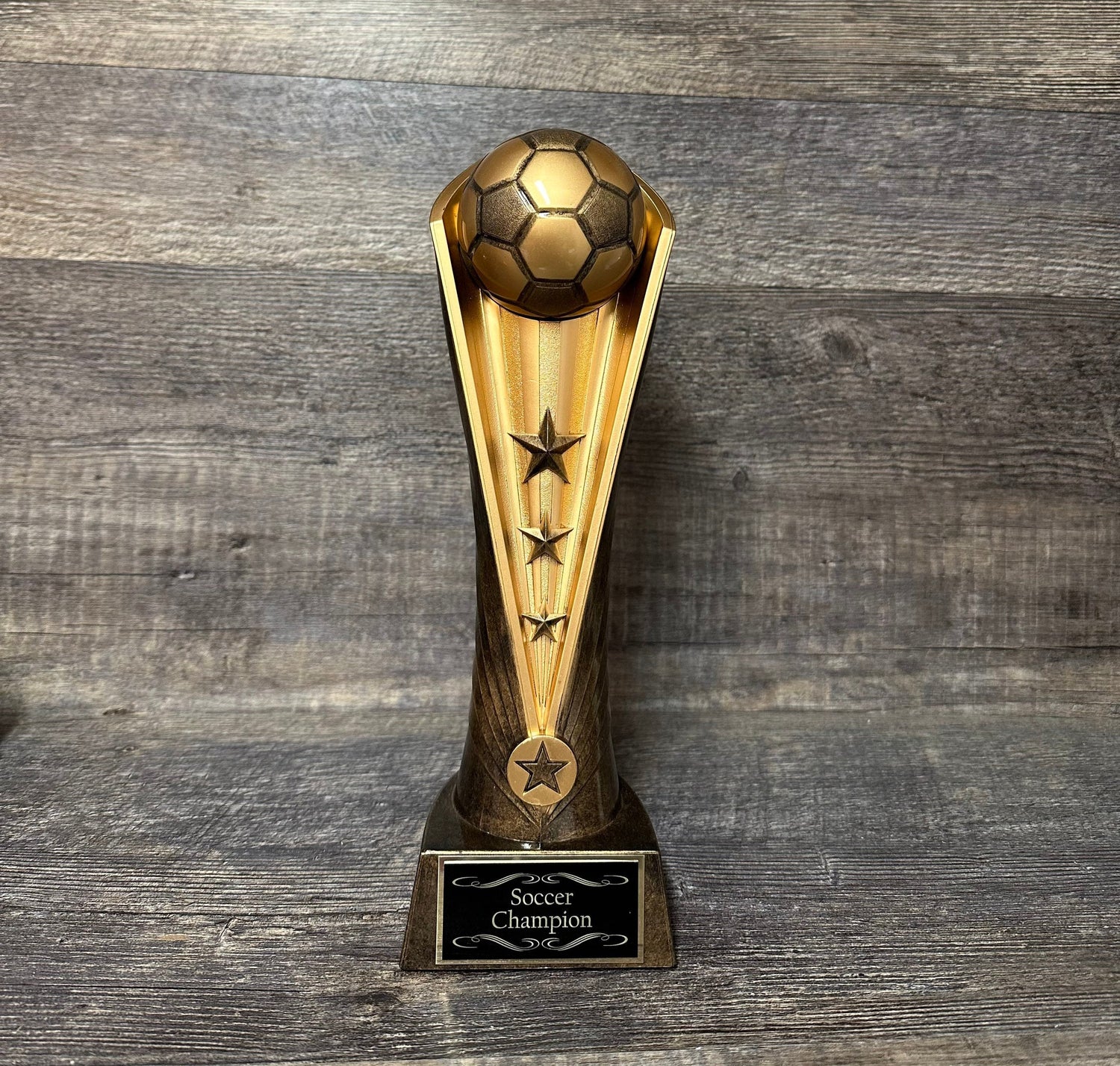 Soccer Trophy Fantasy Soccer 12" Trophy Champion Winner Fantasy League Custom Trophy Team Sports Award  Free Engraving