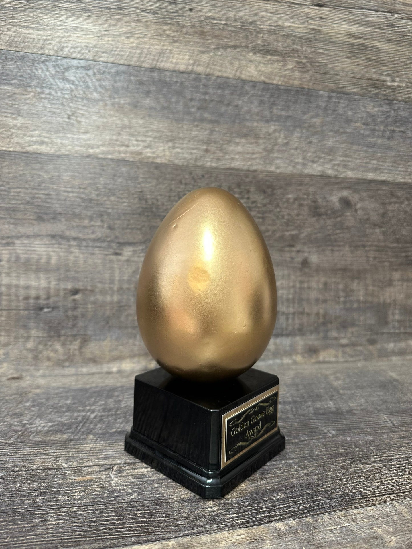 Funny Trophy Golden Egg Easter Trophy Gag Gift Easter Scavenger Hunt Prize Award