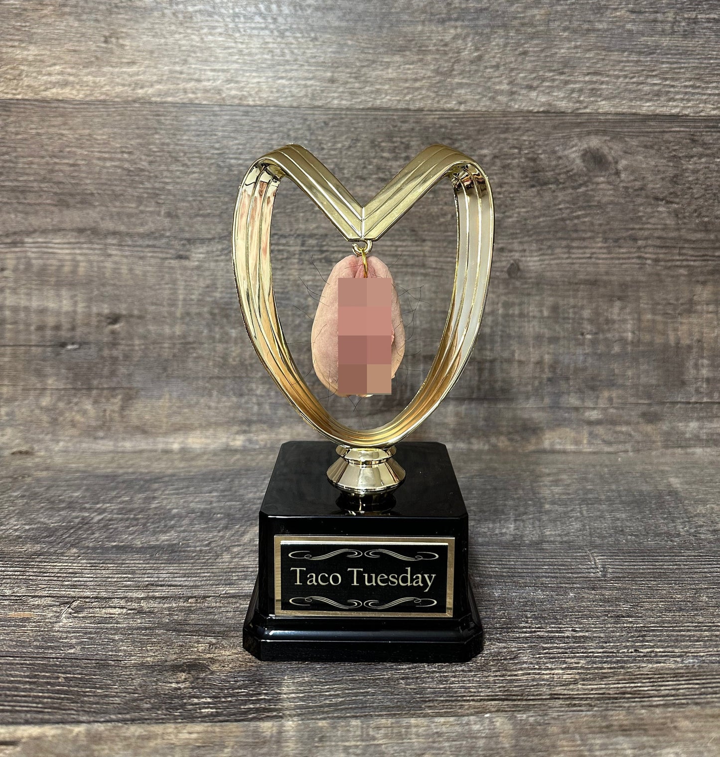 HAIRY Vagina Trophy Golf Loser Trophy Last Place Over Par Trophy Biggest Pussy Funny Golf Trophy Adult Humor Gag Gift Pussy Vagina Trophy