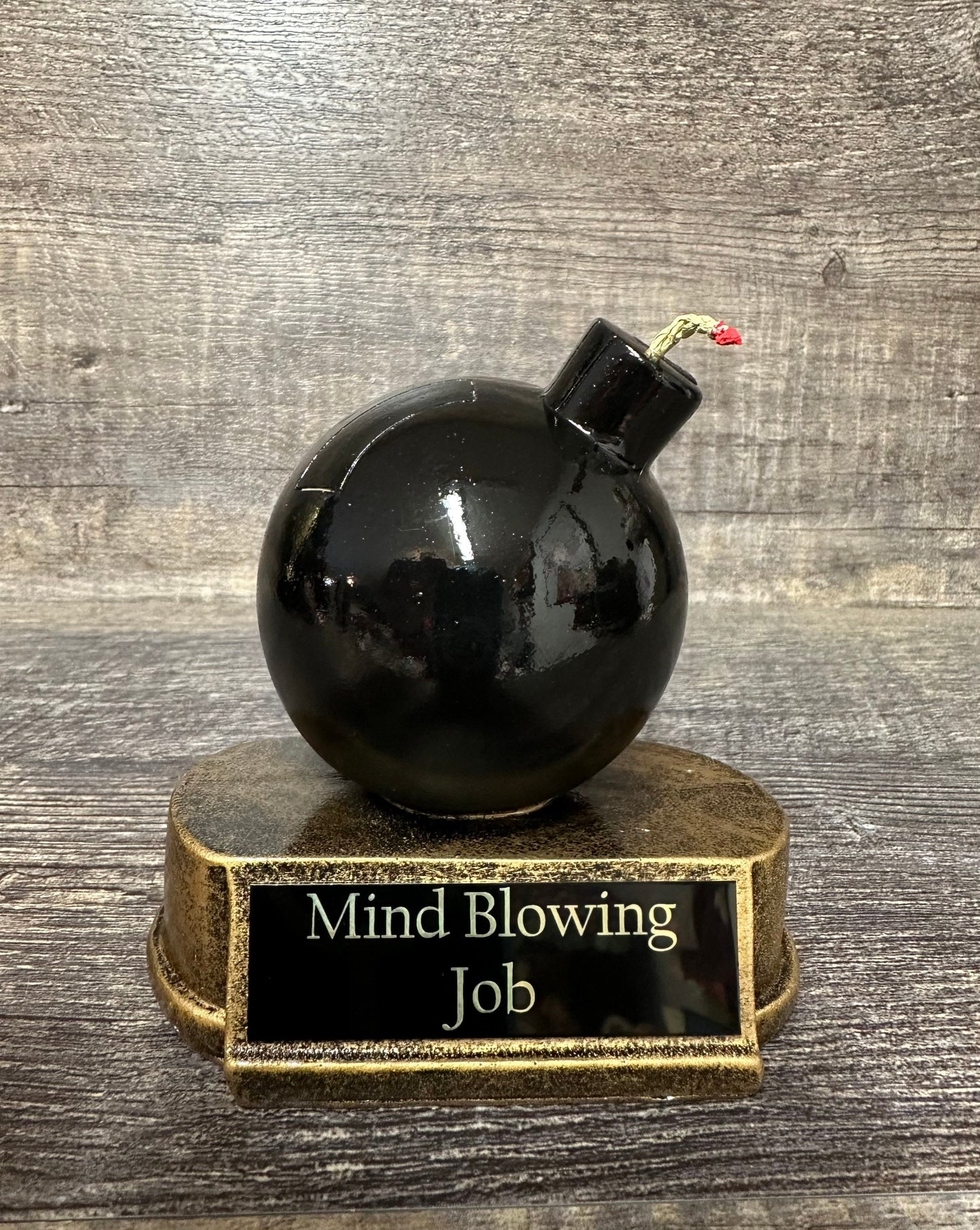 Achievement Award Bomb Trophy Personalized Employee Of The Month Top Sales Trophy #1 Salesman Appreciation Award