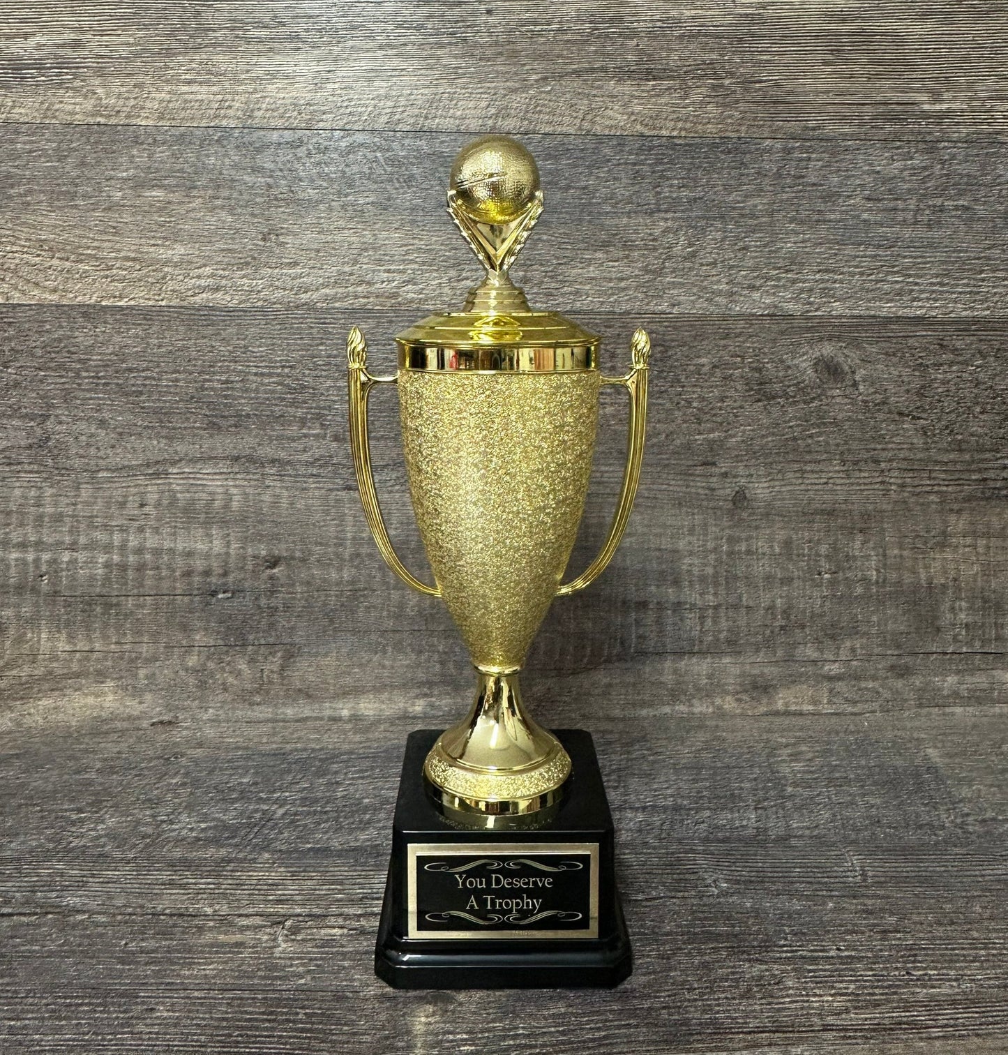 Madness Basketball Trophy Bracket Champion Award FBBL FBL Basketball 12" Cup Trophy Fantasy Basketball League Champ Team Award