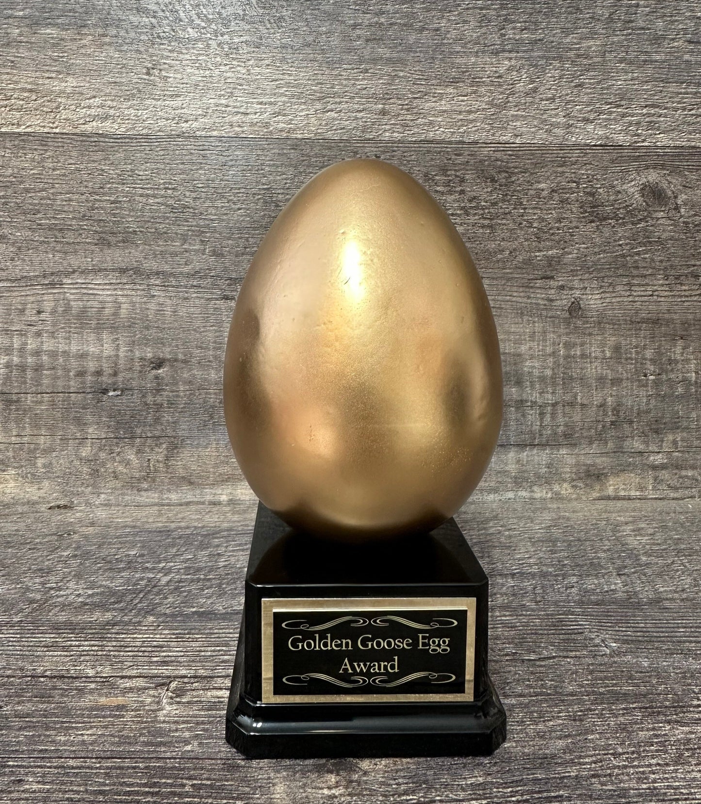 Funny Trophy Golden Goose Egg Loser Trophy Gag Gift Adult Humor Friend Birthday Gift