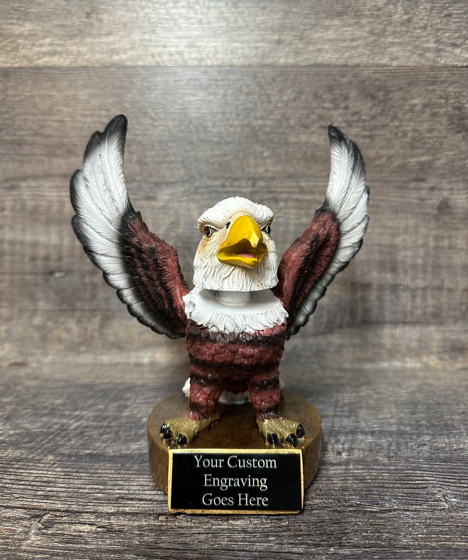 Eagle Trophy Bobblehead Retirement Achievement Award Victory Trophy Years Of Service Military Thank You Gift Appreciation Award Top Sales