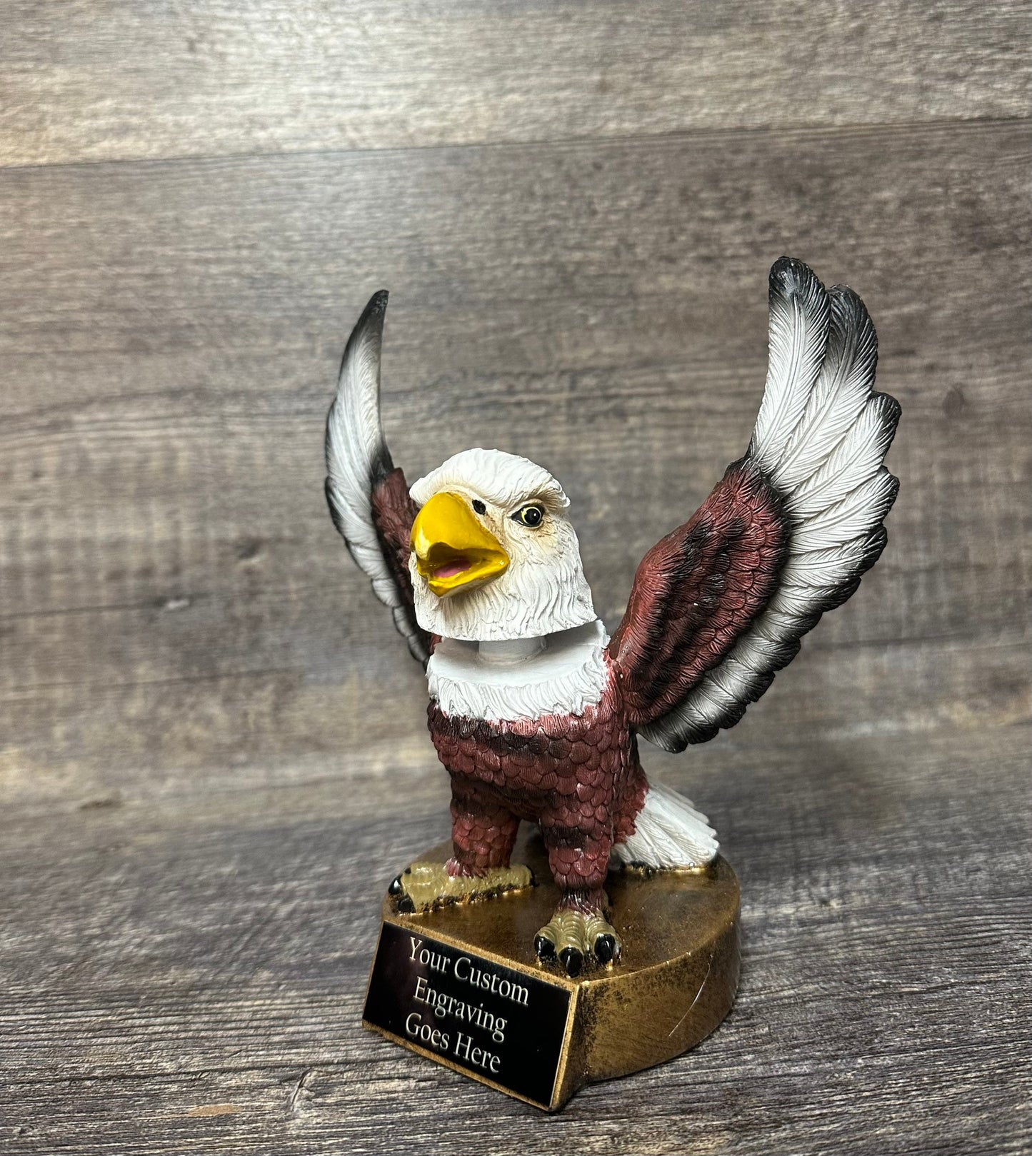 Eagle Trophy Bobblehead Retirement Achievement Award Victory Trophy Years Of Service Military Thank You Gift Appreciation Award Top Sales
