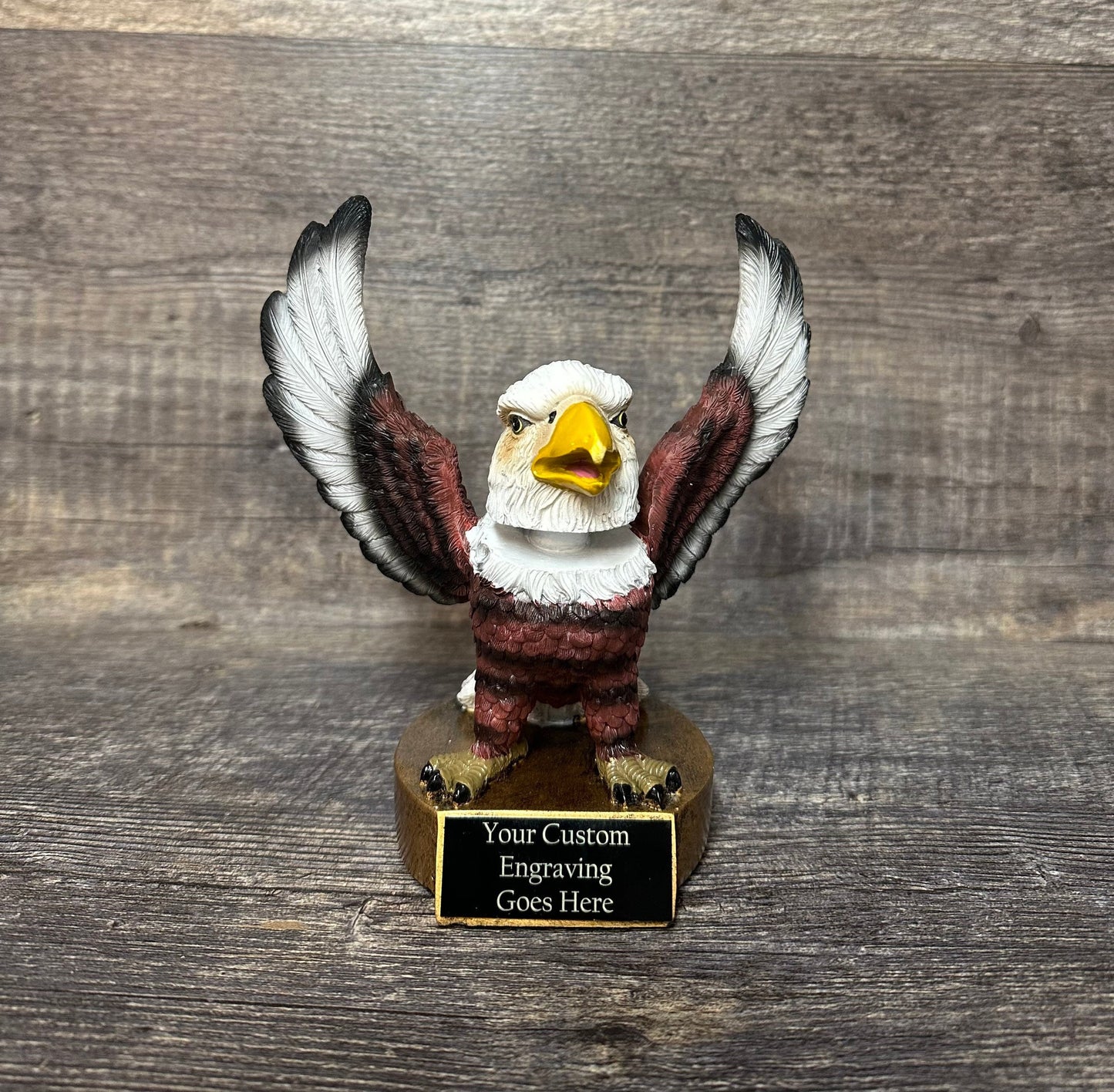 Eagle Trophy Bobblehead Retirement Achievement Award Victory Trophy Years Of Service Military Thank You Gift Appreciation Award Top Sales