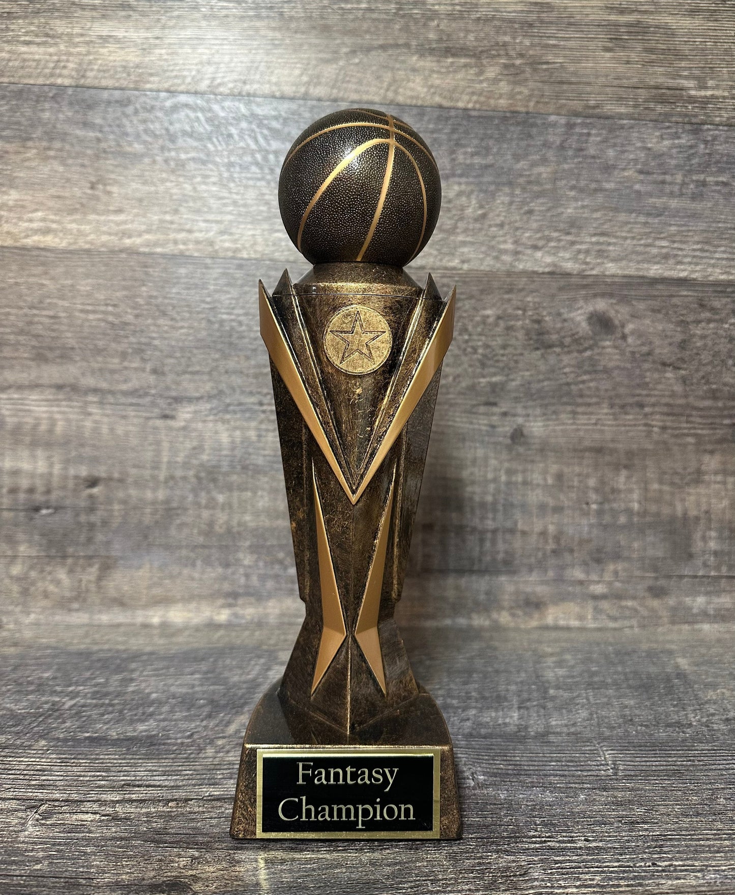 Basketball Trophy Award Basketball Madness 10.75" Trophy FBL FBBL Fantasy Basketball League Bracket Champion Participation Award