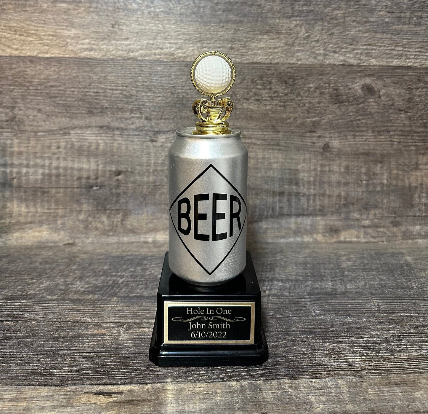 Funny Golf Trophy  Beer & Bullshit Beer Trophy No Bull BS Bullshit Award Beer Challenge Full of Bull Gag Gift Beer Drinker Hole In One ward
