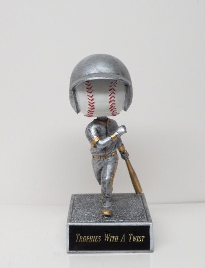 Baseball Trophy Trophies Winning Baseball Team Little League Bobble Head Sports Award Baseball Recognition Year End Trophy Champion