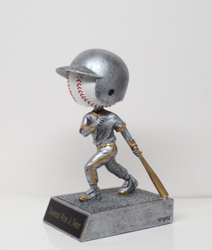 Baseball Trophy Trophies Winning Baseball Team Little League Bobble Head Sports Award Baseball Recognition Year End Trophy Champion