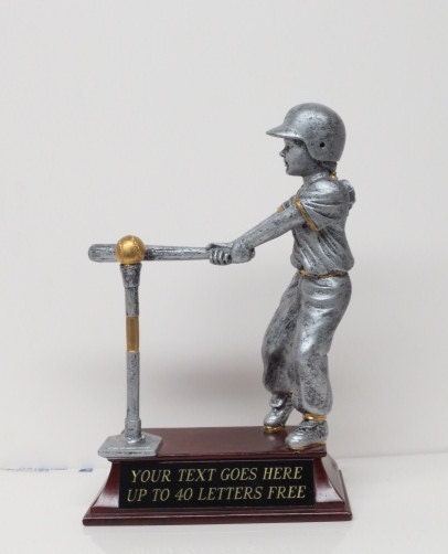 T-Ball Baseball Trophy Personalized Trophy Sports Award Jr League Girls Includes FREE ENGRAVING